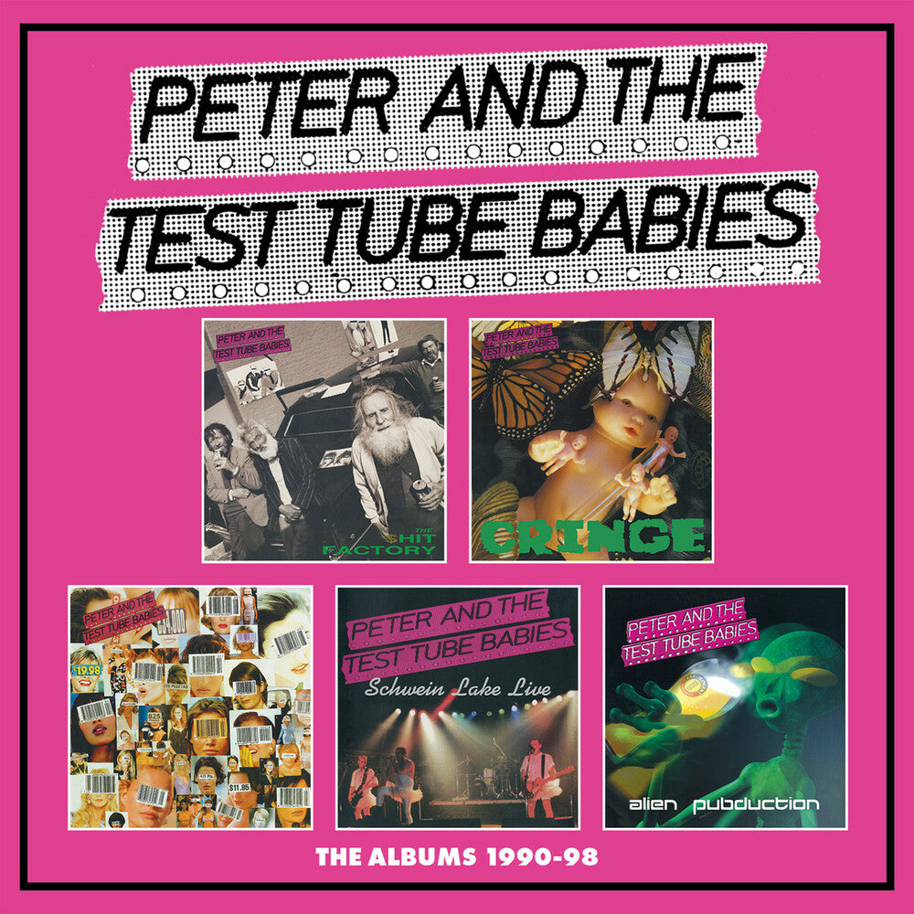 Peter & The Test Tube Babies - Albums 1990-1998 Boxset (Box) (Uk) Music CD