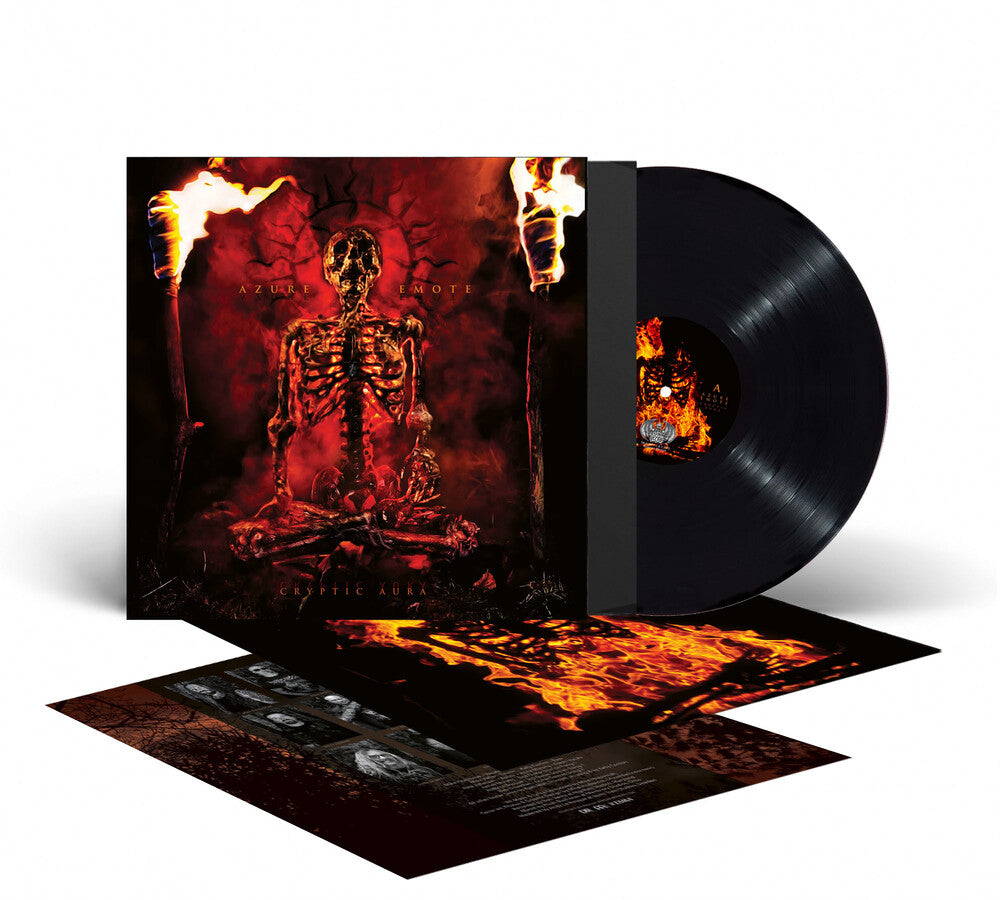 the album cover for Azure Emote - Cryptic Aura