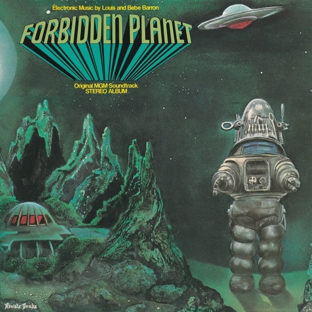 the album cover for Louis Barron & Bebe - Forbidden Planet