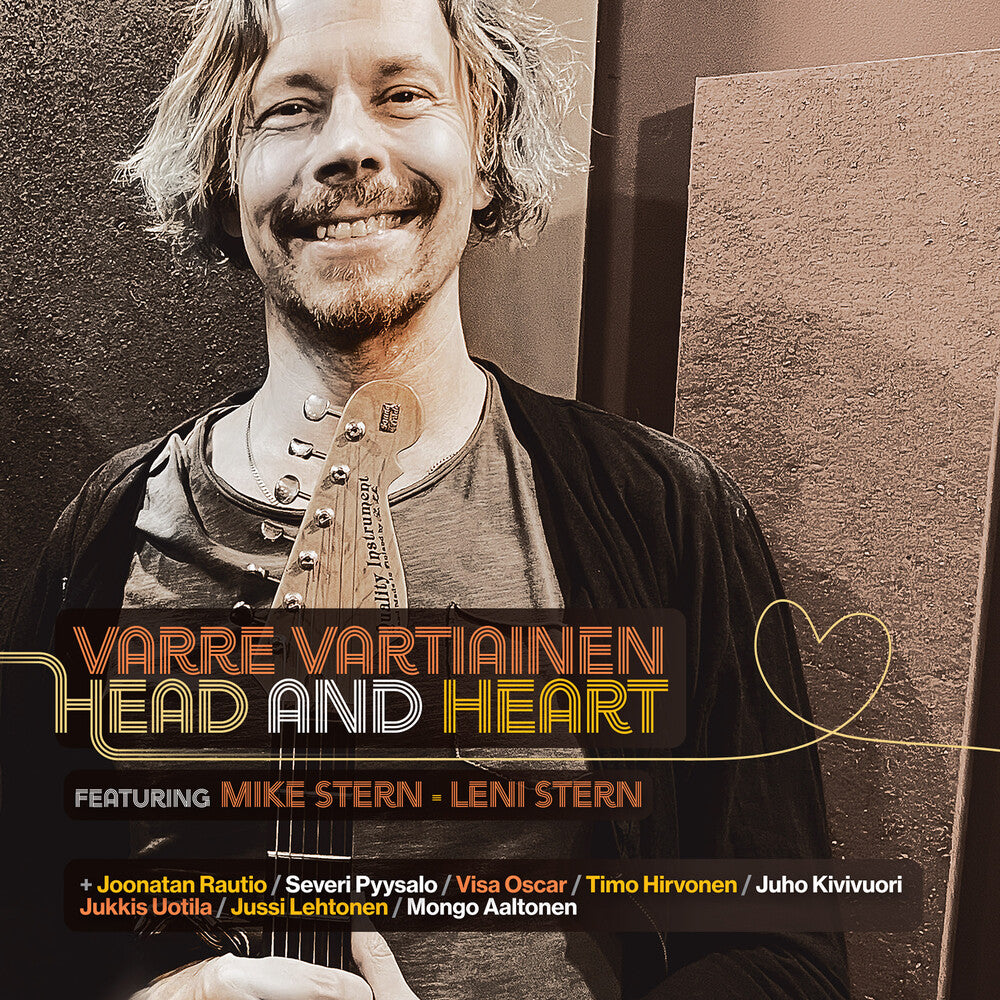 the album cover for Varre Vartiainen / Stern,Mike - Head & Heart