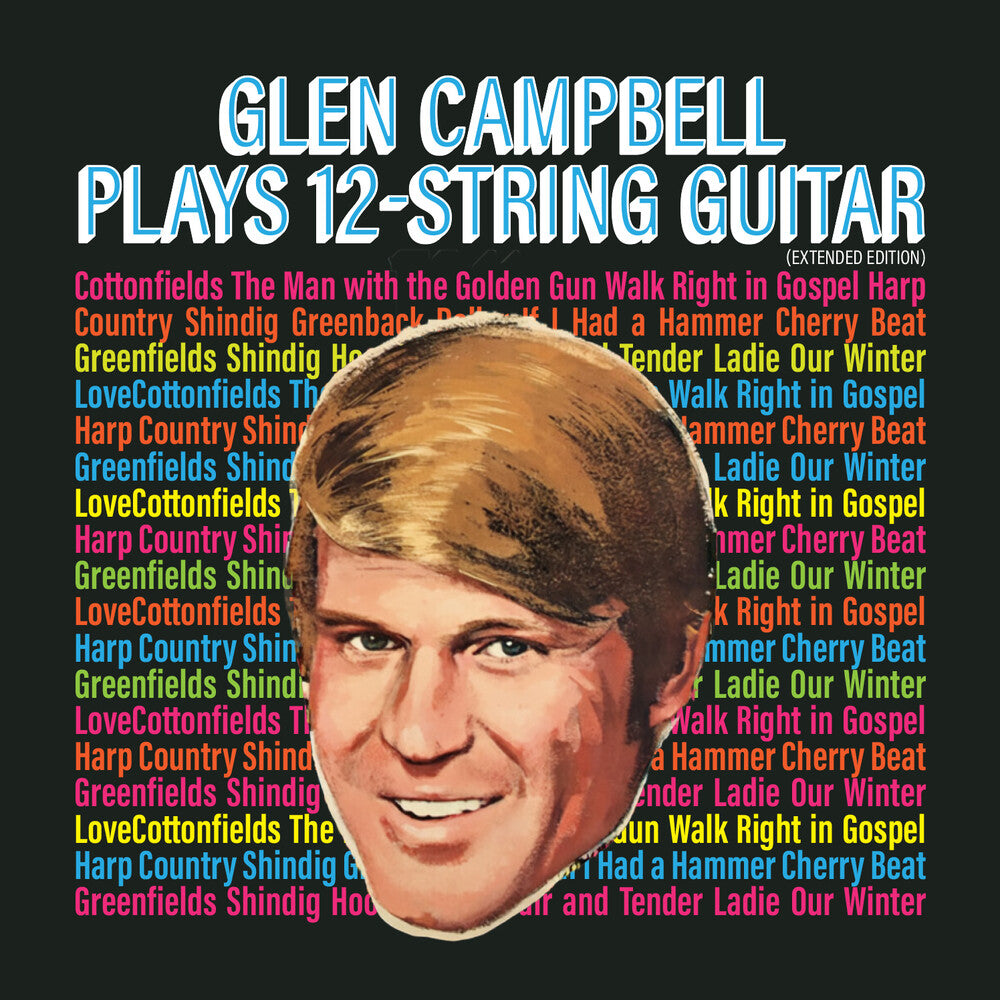 the album cover for Campbell, Glen - Plays 12-String Guitar (Extended Edition)
