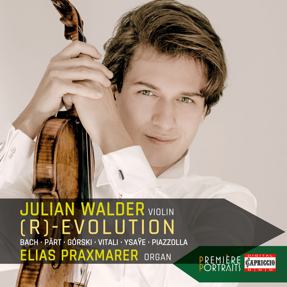 the album cover for Julian Walder - Julian Walder - (R)-Evolution