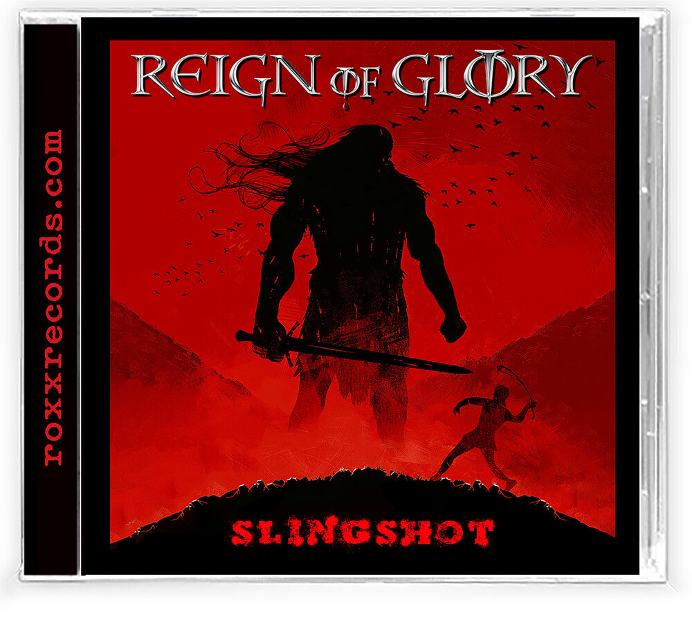 the album cover for Reign of Glory - Slingshot