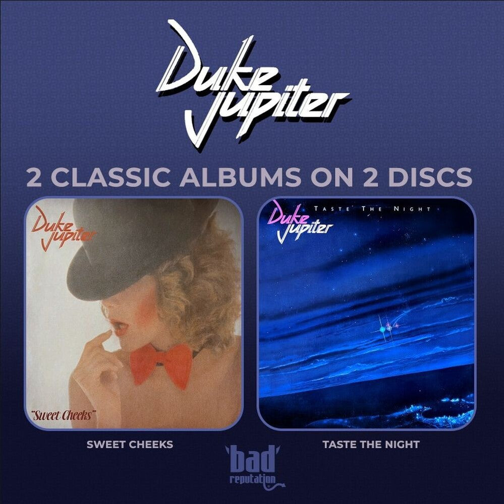 the album cover for Duke Jupiter - Sweet Cheeks & Taste The Night