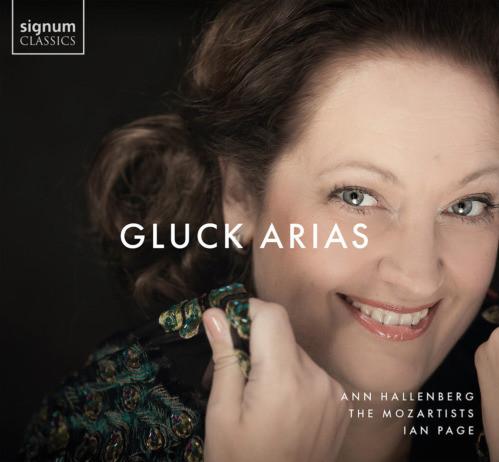 the album cover for Ann Hallenberg - Gluck Arias