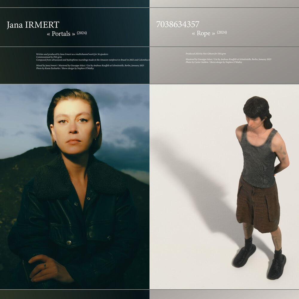 the album cover for Jana Irmert / 7038634357 - Portals / Rope