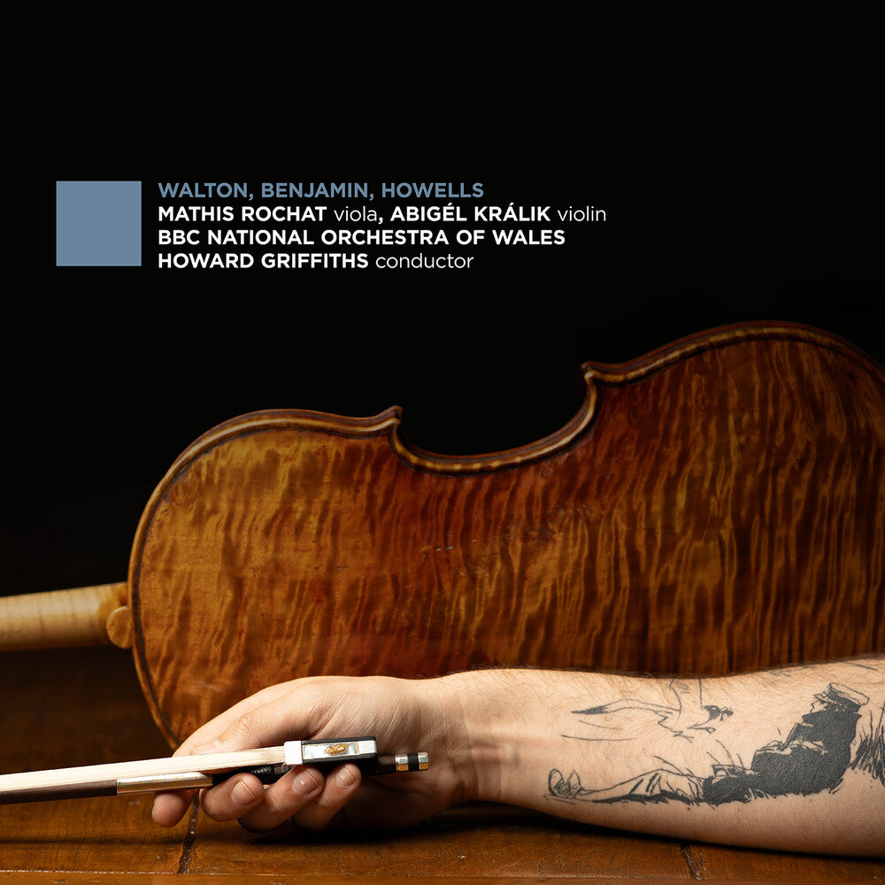 the album cover for Mathis Rochat - Walton Benjamin & Howells
