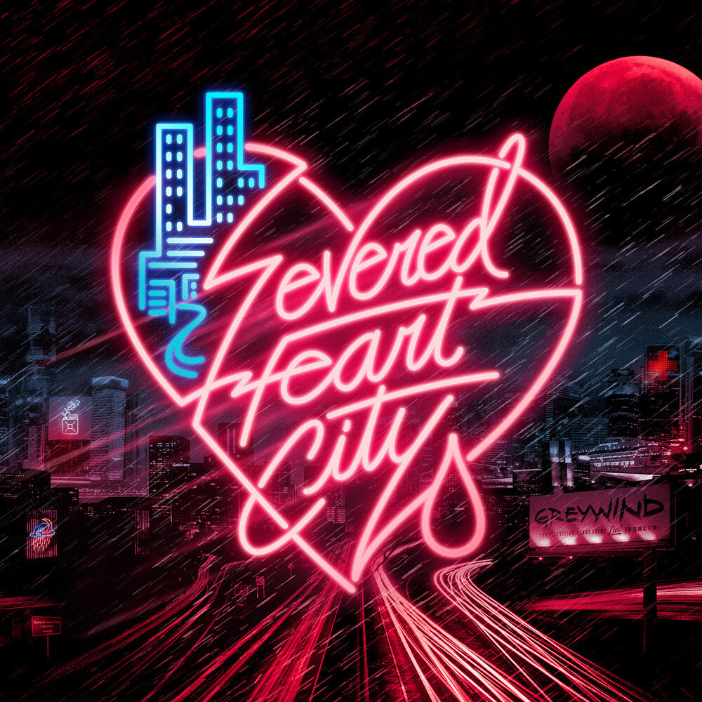 the album cover for Greywind - Severed Heart City