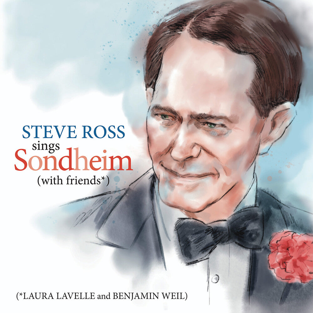 the album cover for Steve Ross - Steve Ross Sings Sondheim