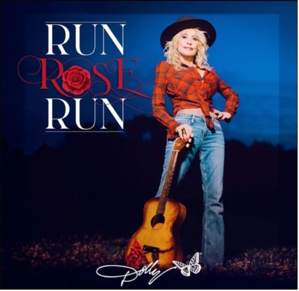 the album cover for Dolly Parton - Run Rose Run