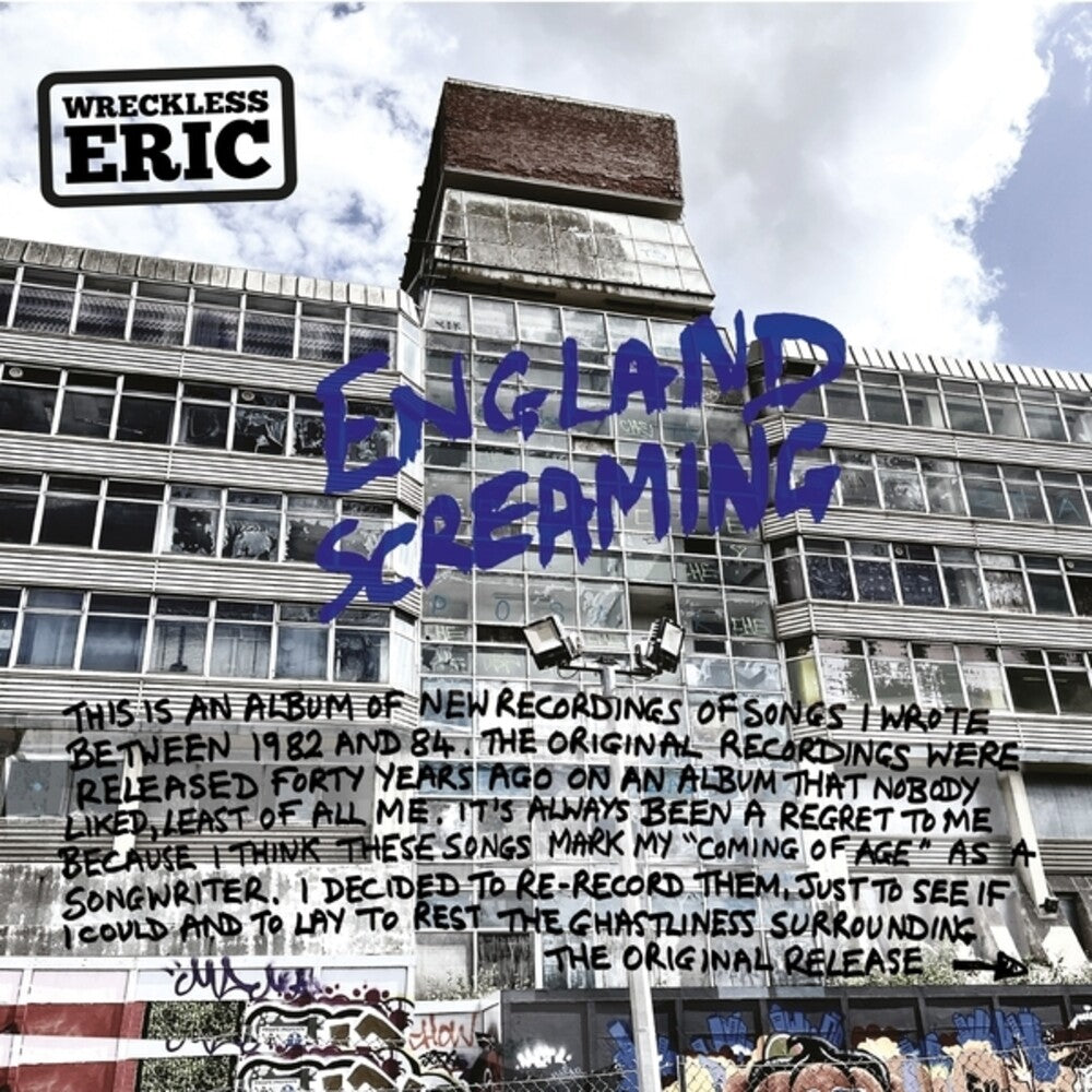 the album cover for Wreckless Eric - England Screaming