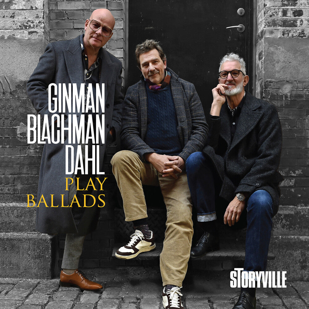 the album cover for Lennart Ginman / Blachman,Thomas / Dahl,Carsten - Play Ballads (Uk)
