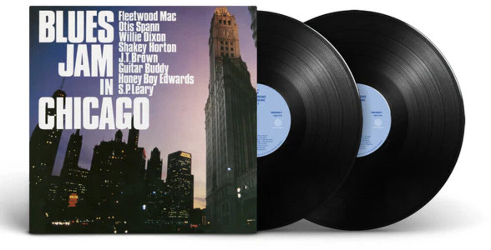 the album cover for Fleetwood Mac - Blue Jams In Chicago Vol 1 & 2 (Uk)