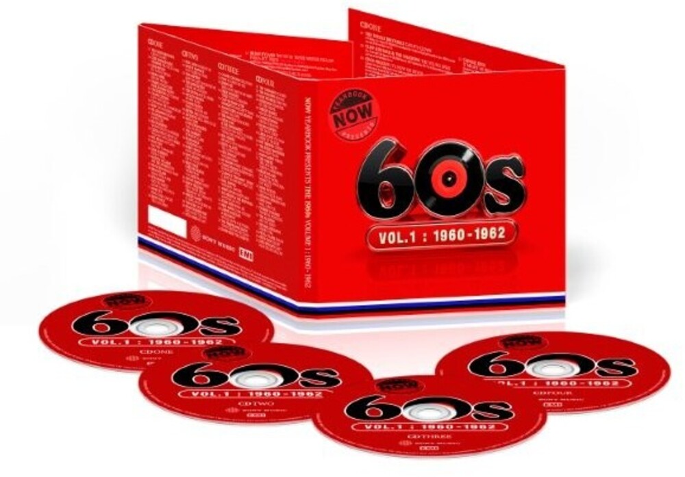 the album cover for Now Yearbook Presents the 60s Volume 1: 1960-1962 - Now Yearbook Presents The 60s Volume 1: 1960-1962