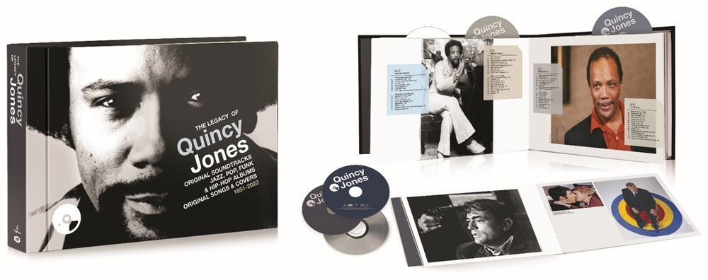 the album cover for Quincy Jones - Legacy Of Quincy Jones: Original Soundtracks Etc