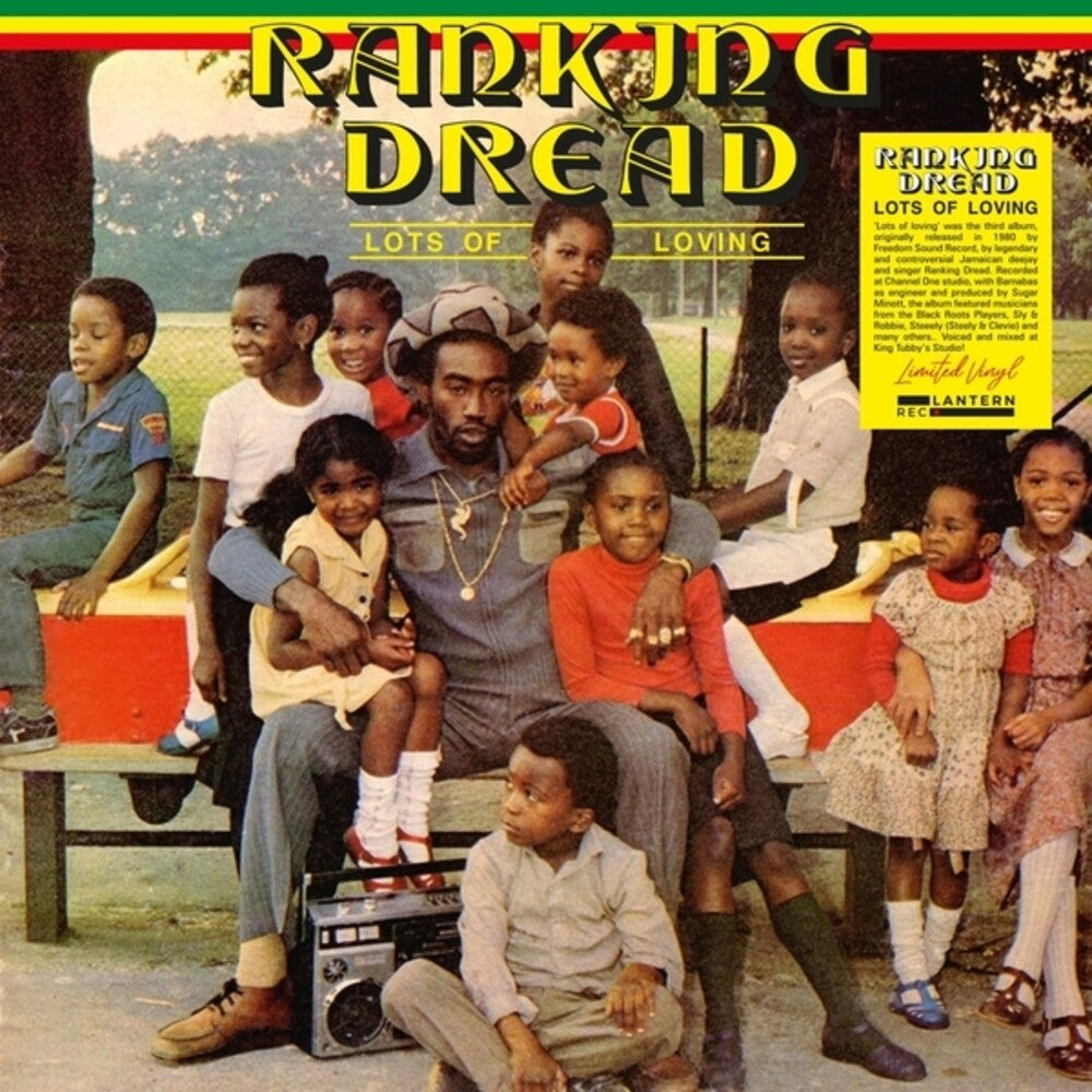 the album cover for Ranking Dread - Lots Of Loving