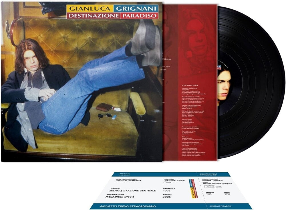 the album cover for Gianluca Grignani - Destinazione Paradiso 30th Anniversary (Ita)