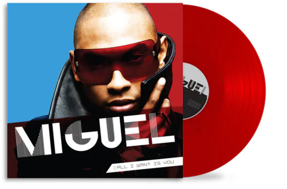 the album cover for Miguel - All I Want Is You