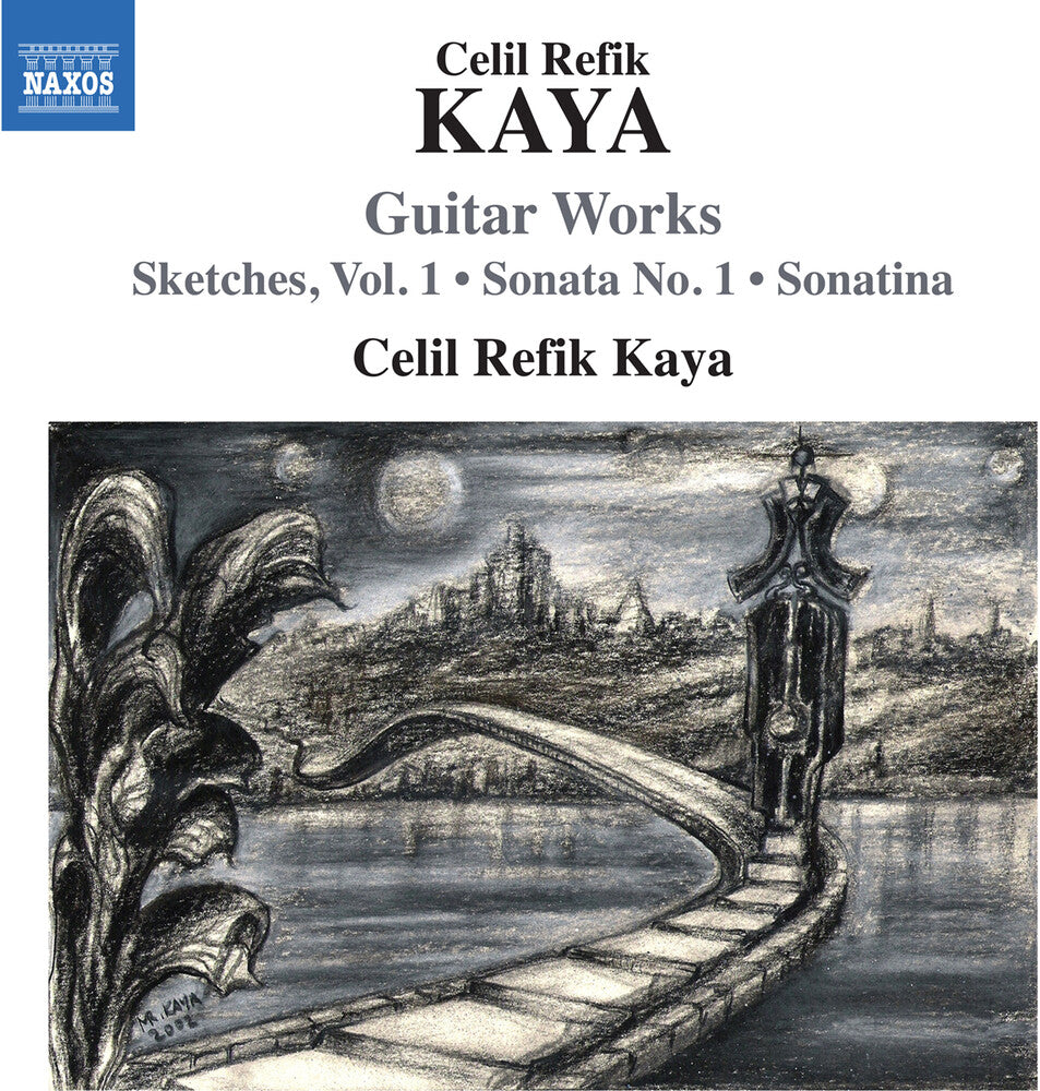 the album cover for Celil Kaya Boult - Kaya: Guitar Works