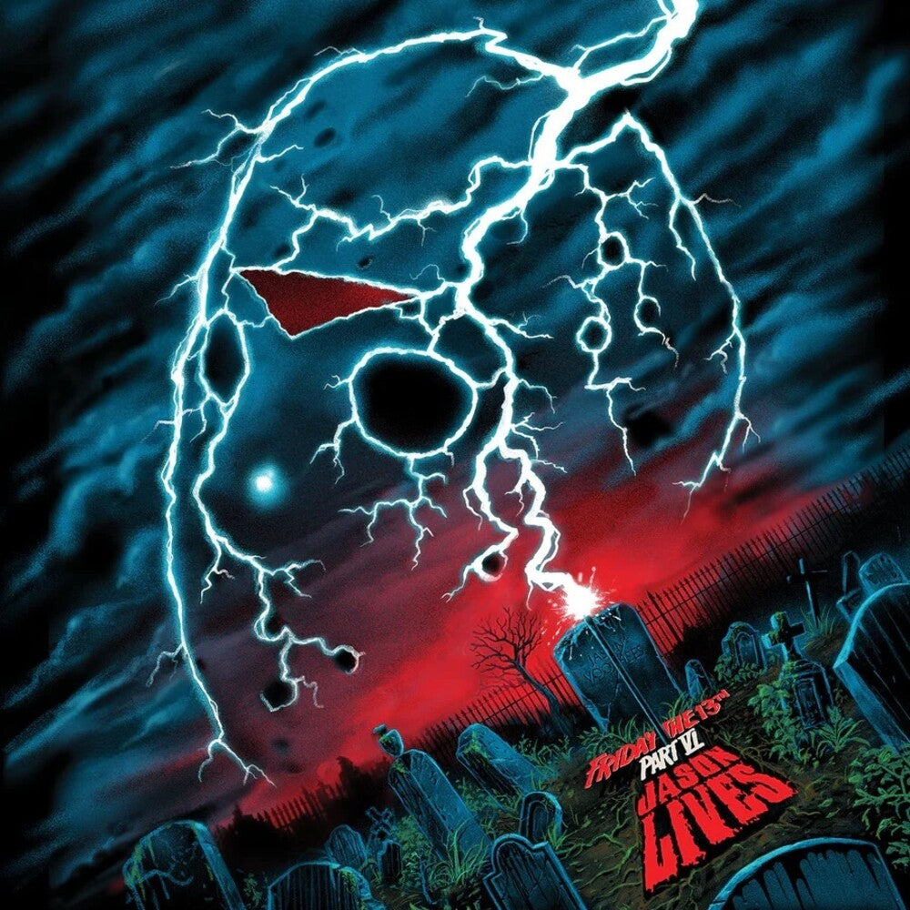 the album cover for Harry Manfredini (Blue) (Colv) (Ogv) (Pnk) - Friday The 13th Part Vi: Jason Lives - O.S.T.
