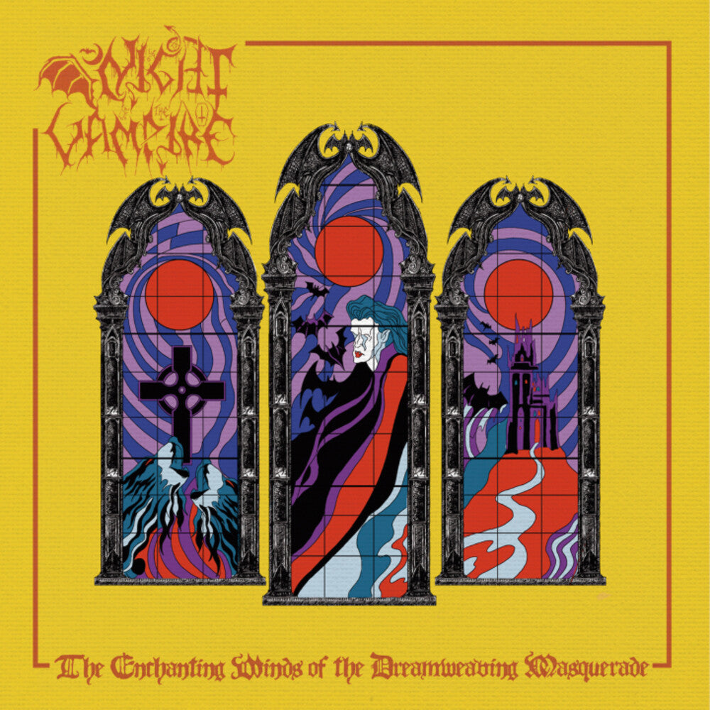 the album cover for Night Of Vampire - Enchanting Winds Of The Dreamweaving Masquerade