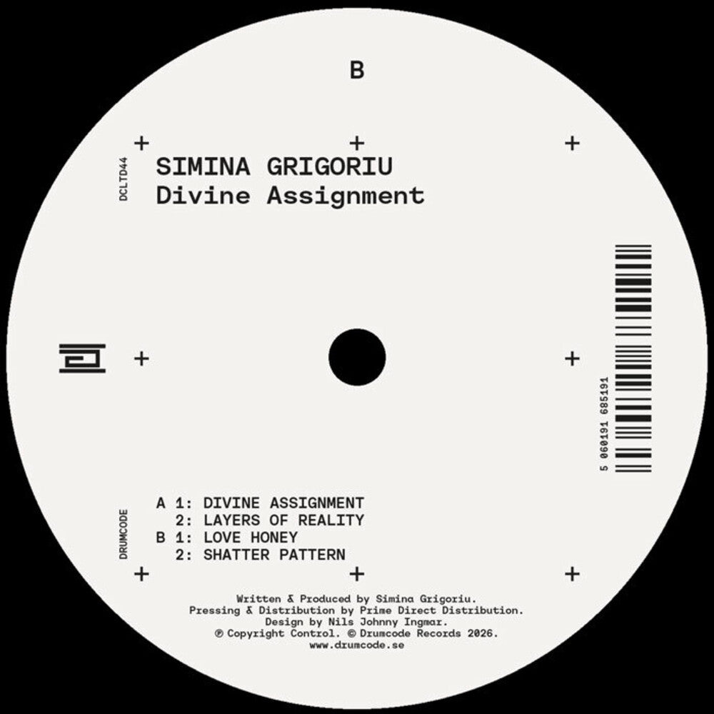 the album cover for Simina Grigoriu - Divine Assignment