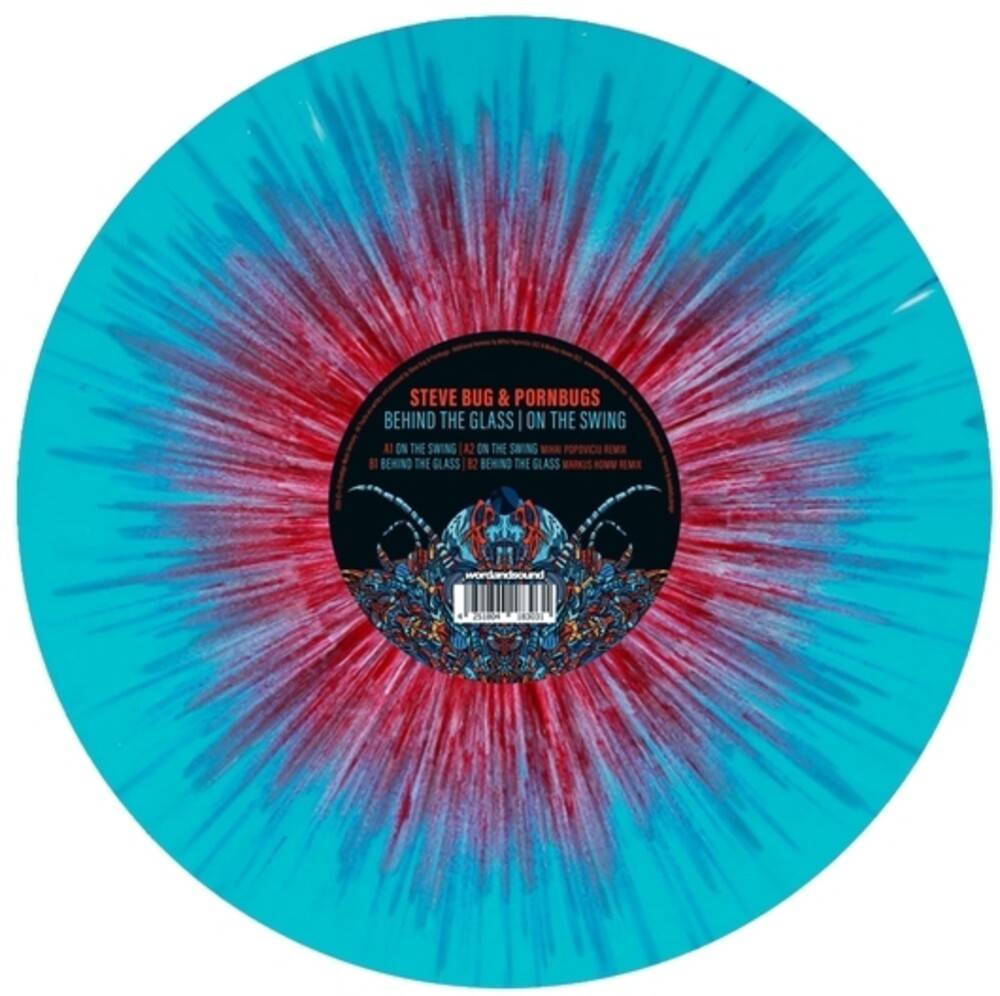 the album cover for Steve Bug / Pornbugs - On The Swing / Behind The Glass (Ep)