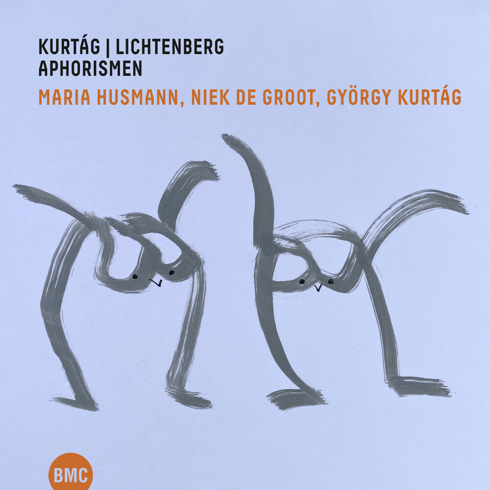 the album cover for Maria Husmann / Groot,Niek De & Kurtag,Gyorgy - Aphorismen