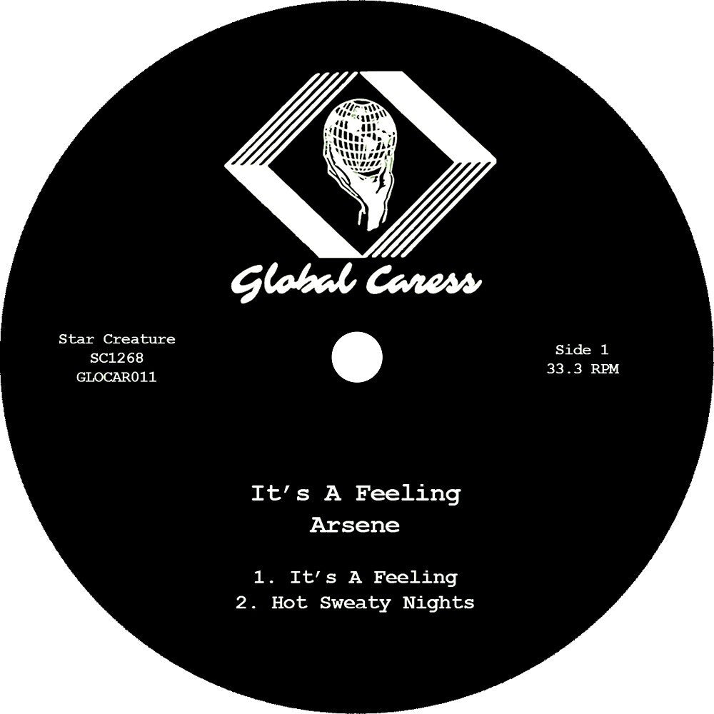 the album cover for Arsene - It's A Feeling