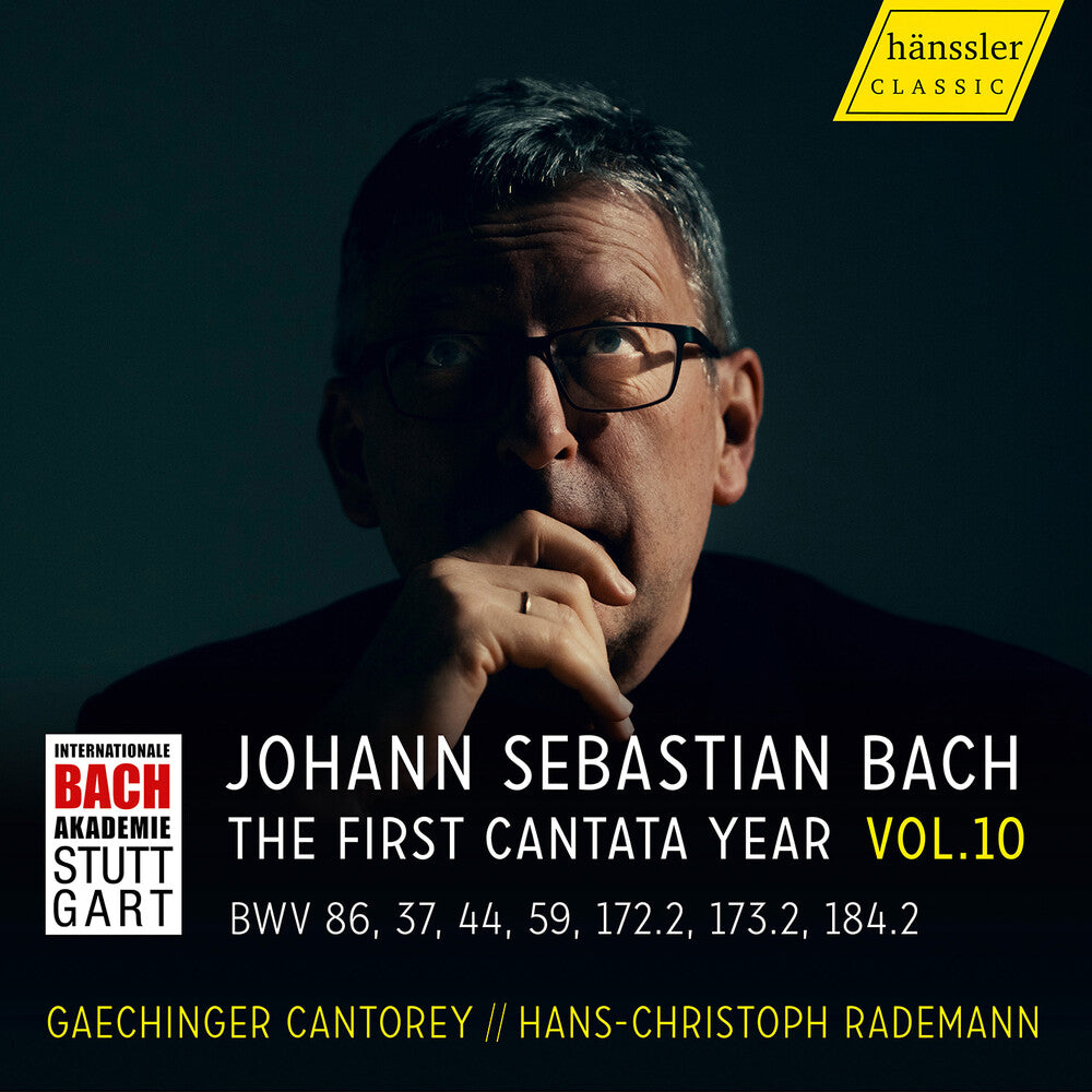 the album cover for Isabel Schicketanz - Vision Bach Vol. 10 - The First Cantata Year Cant