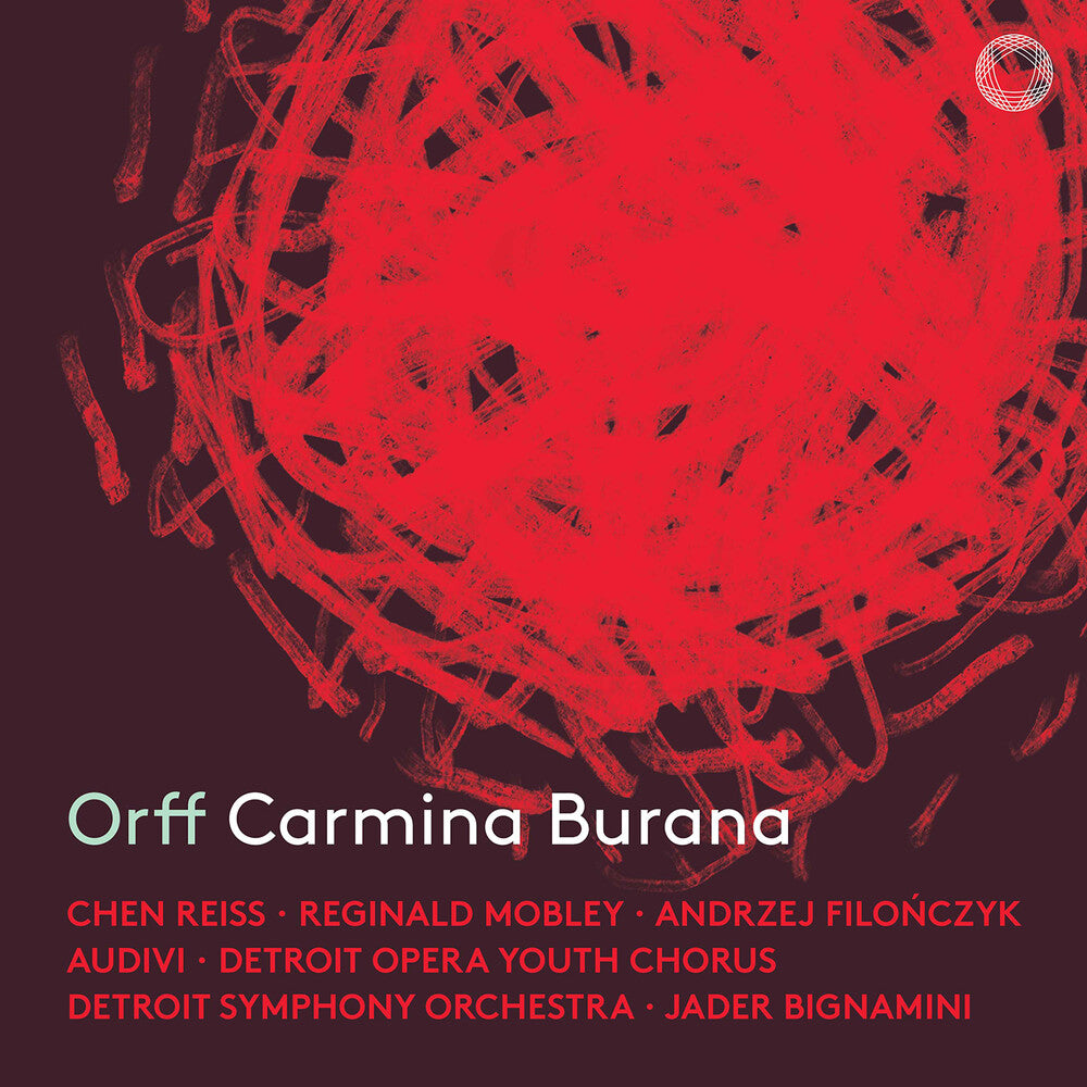 the album cover for Chen Reiss - Orff: Carmina Burana