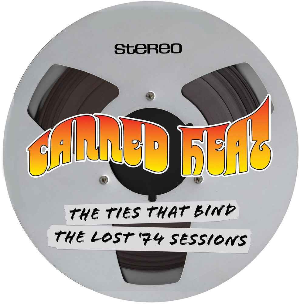 the album cover for Canned Heat - Ties That Bind (gold Metallic Vinyl/circular Cover)