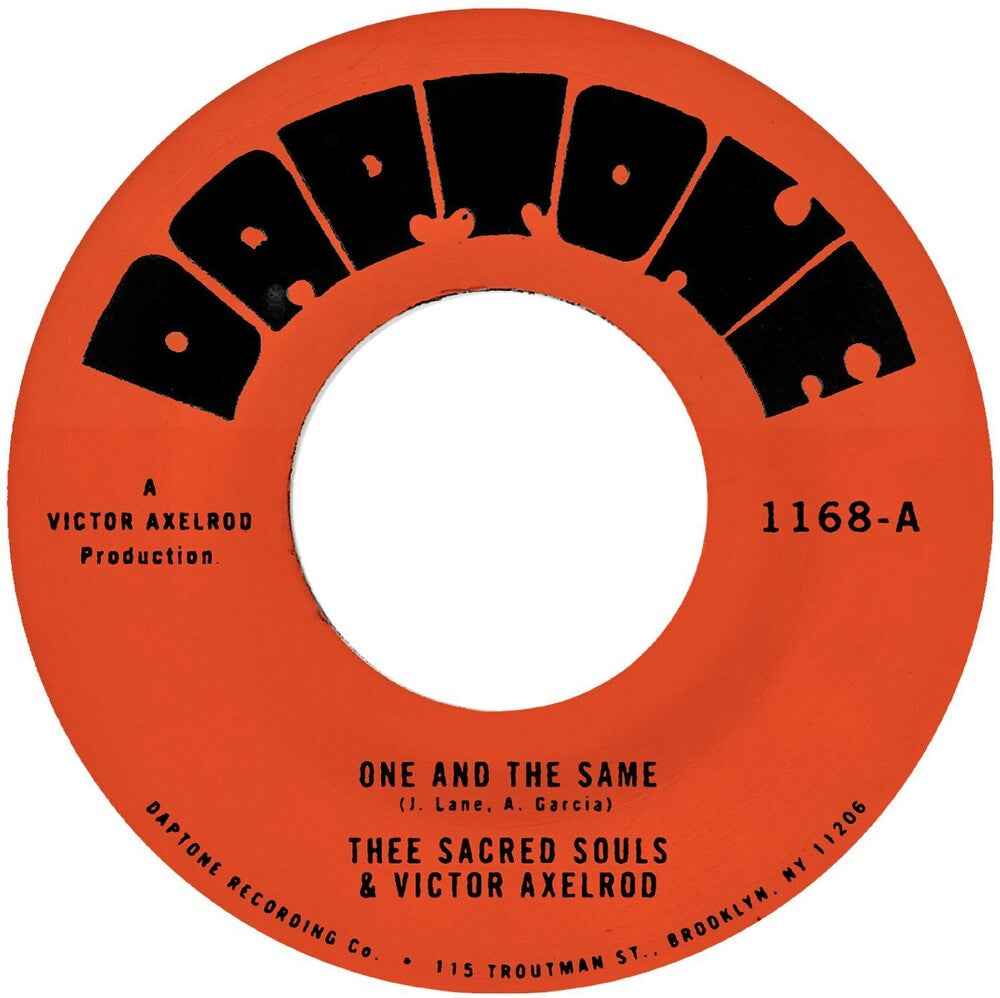 the album cover for Thee Sacred Souls - One & The Same B/W Same Difference
