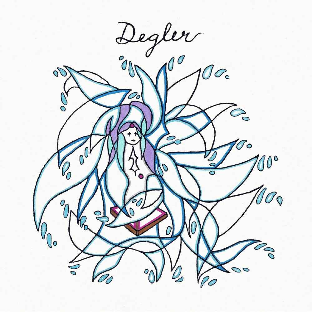 the album cover for Degler - Degler
