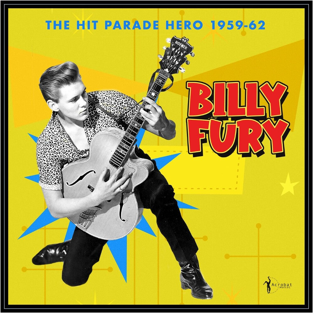 Billy Fury  Steele 2LP レコード Billy Fury - Hit Parade Hero 1959-62 [LP] | Paladin Vinyl