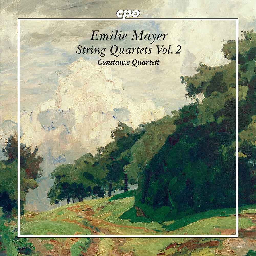 the album cover for Constanze Quartett - Emilie Mayer: String Quartets / Vol. 2