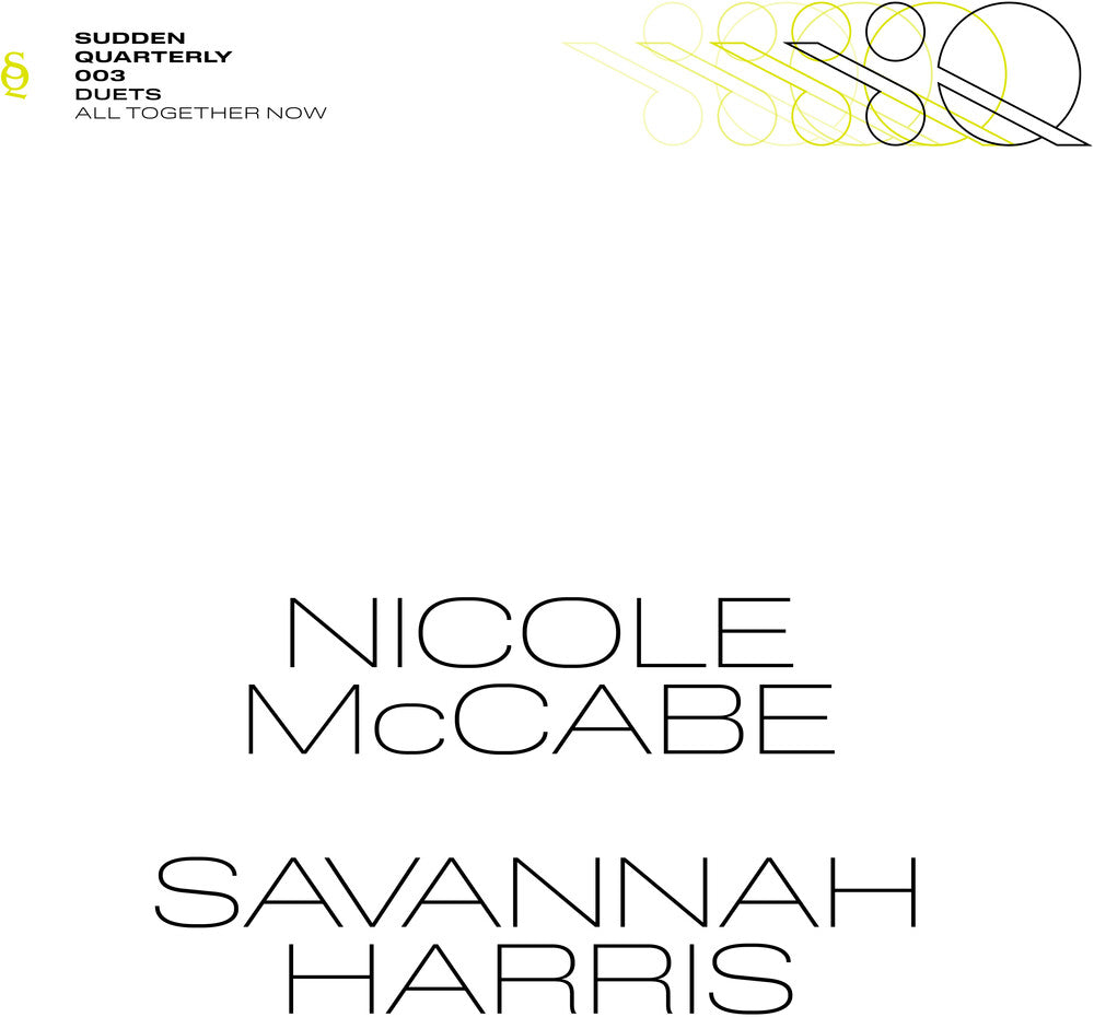the album cover for Nicole Mccabe / Harris,Savannah - All Together Now
