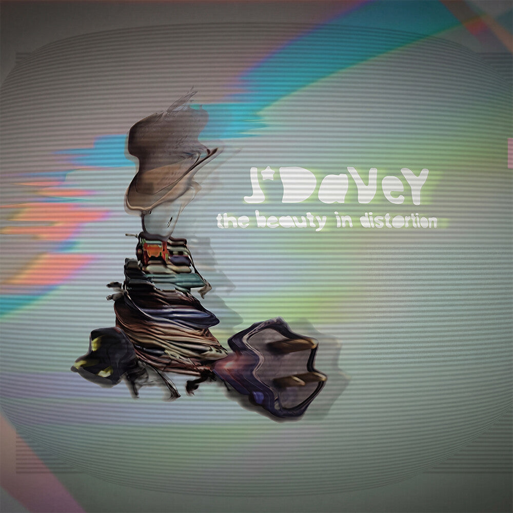 the album cover for J*Davey - The Beauty in Distortion / The Land of the Lost