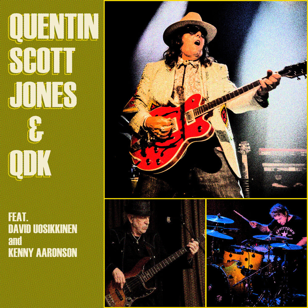 the album cover for Quentin Jones Scott & Qdk - Quentin Scott Jones & Qdk