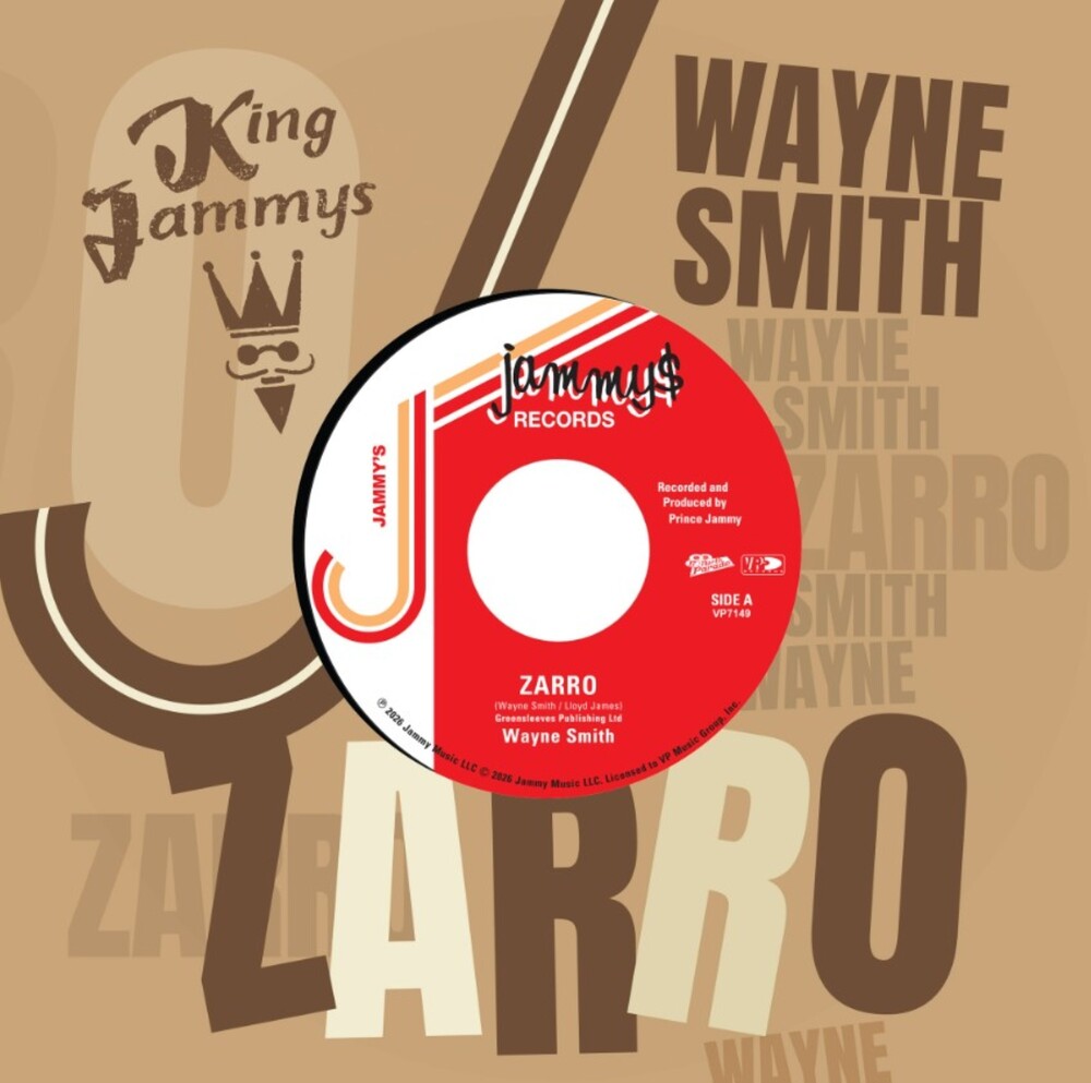 the album cover for Wayne Smith / Prince Jammy - Zarro (Zorro)