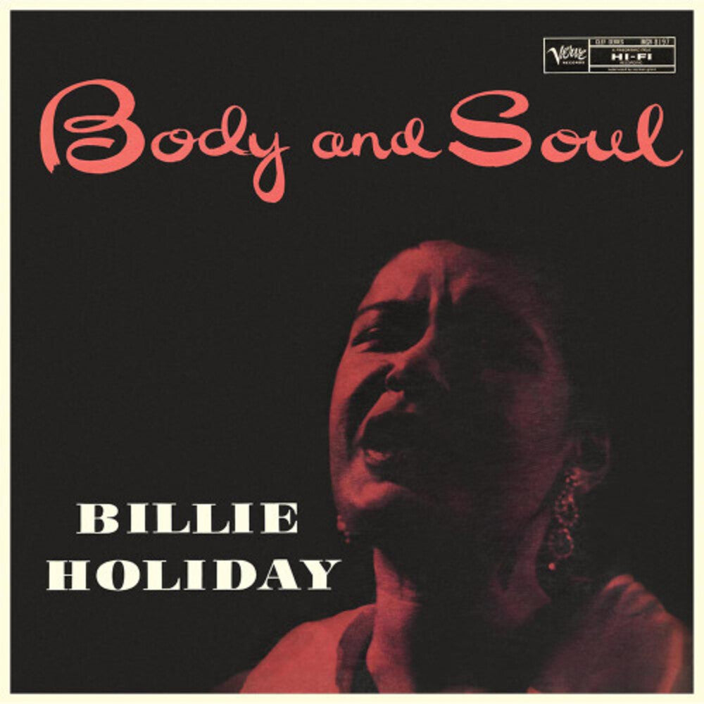 the album cover for Billie Holiday - Body & Soul (Verve Essential Vinyl Series)