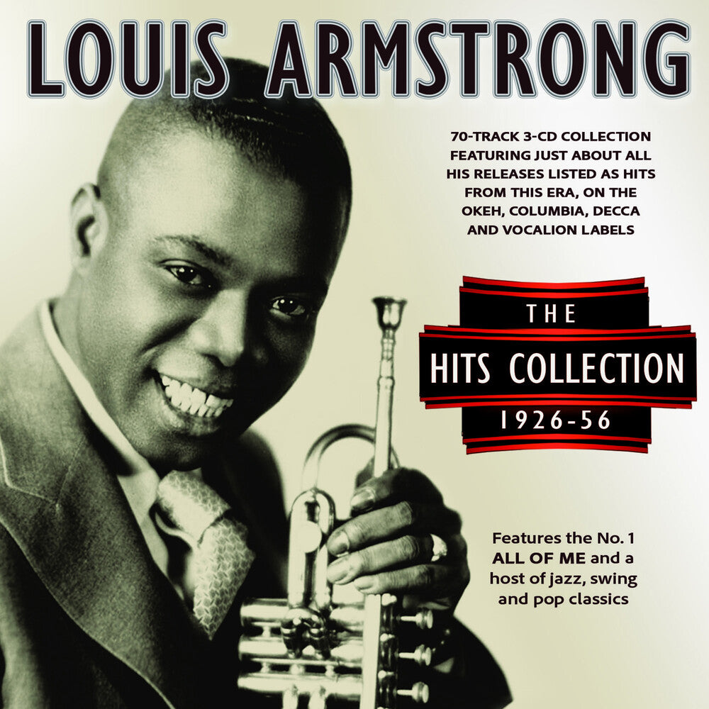 the album cover for Louis Armstrong - Hits Collection 1926-56