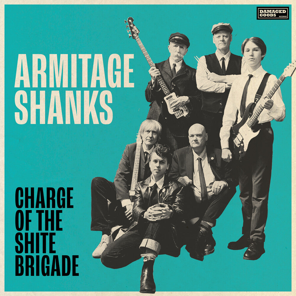 the album cover for Armitage Shanks - Charge Of The Shite Brigade