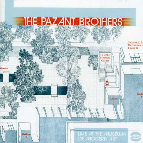 Pazant Brothers - Live at Museum of Modern Art Music CD