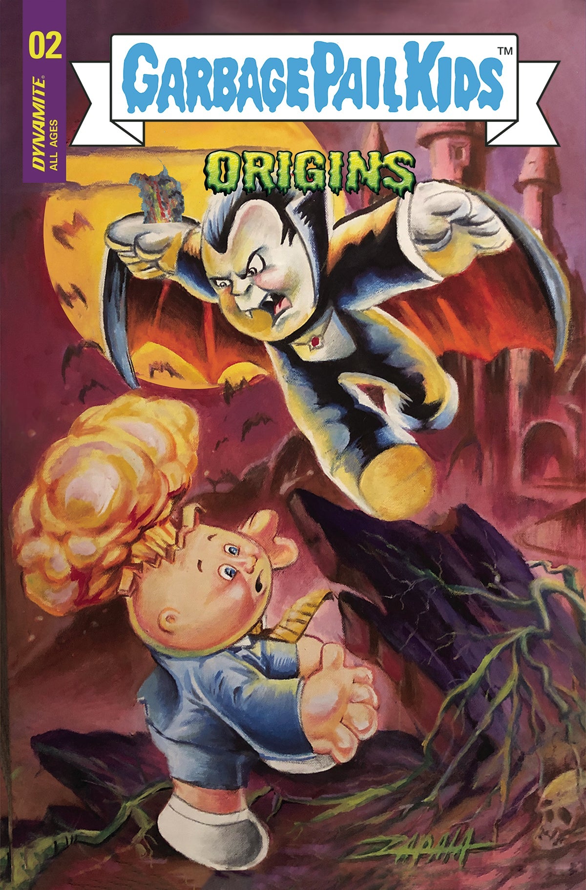 Garbage Pail Kids Origins #2 B Jeff Zapata Variant (11/09/2022) Dynamite