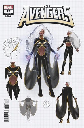 Avengers #17 G 1:10 Lucas Werneck Design Variant (08/07/2024) Marvel