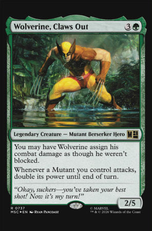 Wolverine #22 E Tbd Artist Magic The Gathering Variant (06/24/2026) Marvel