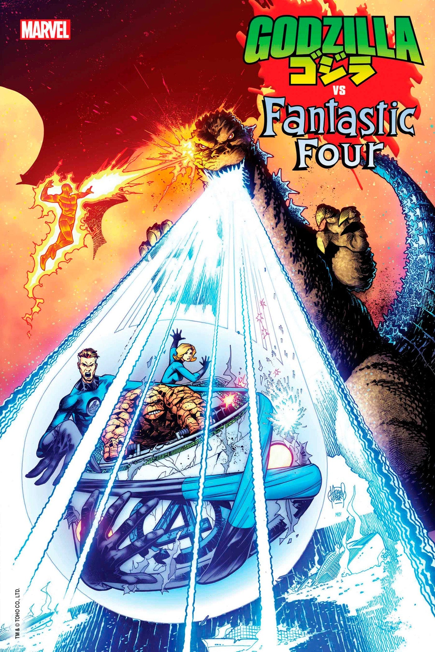 Godzilla Vs. Fantastic Four #1 A Adam Kubert Ryan North (03/26/2025) Marvel