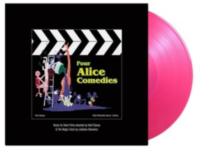 Four Alice Comedies Music Written For Walt Disney Cartoons (Limited/Transparent Pink LP Vinyl/180G)