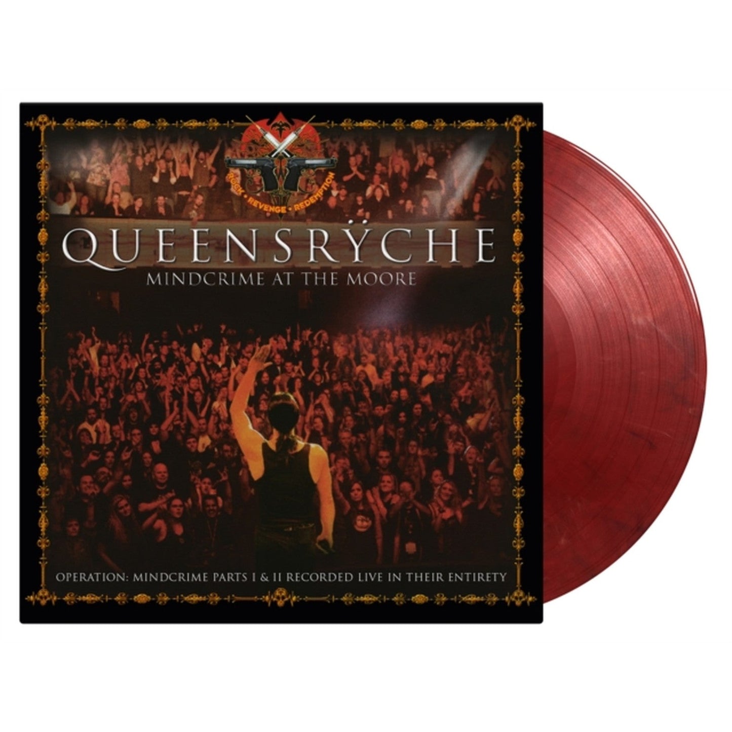 Mindcrime At The Moore (4LP/Limited/Translucent Red, Solid White & Black Marbled Vinyl/180G)